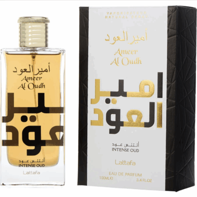 Lattafa Ameer Al Oudh Intense Oud unisex Eau De Parfum Spray 3.4 oz